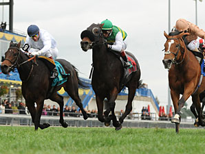 Miss Keller wins the 2011 E. P. Taylor.