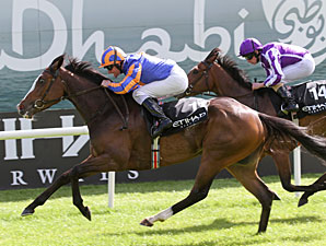 Misty For Me wins the Irish 1,000 Guineas.