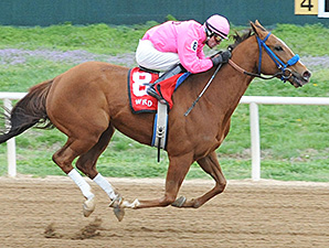 More Than Even wins the Cherokee Casino Will Rogers Downs Classic Distaff Sprint.