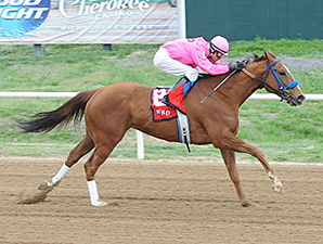 More Than Ever wins the Cherokee Casino Will Rogers Downs Classic Distaff Sprint.