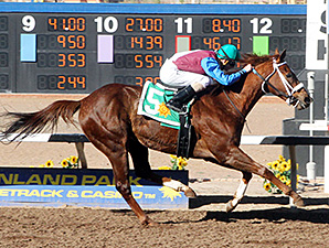 Mr Wizard wins the New Mexico State University Handicap.