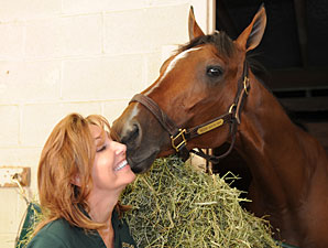 Mucho Macho Man with owner Patti Reeves.