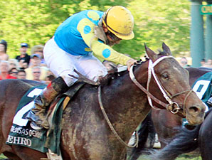Nehro finished second to Archarcharch in the 2011 Arksansas Derby.