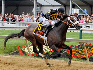 Oxbow wins the 2013 Preakness.
