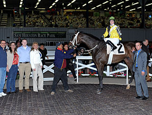 Papaw Bodie wins the 2012 John. B. Connally Stakes.