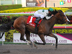 Pomeroys Pistol wins the 2011 Sugar Swirl.
