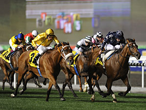 Presvis wins the 2011 Dubai Duty Free.