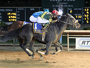 Prince of Windsor wins the 2014 West Virginia Lottery Breeders' Classic Stakes.
