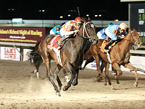 Productive Envoy wins the 2009 Louisiana Legacy.