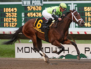 Proud Zoe wins the 2009 NATC Futurity.