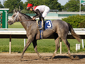 Rattlesnake Bridge wins the 2011 Long Branch Stakes.