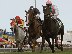 Redwood wins the 2010 Northern Dancer Turf Stakes.