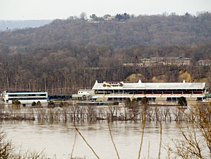 Flooding Delays River Downs Meet Opening