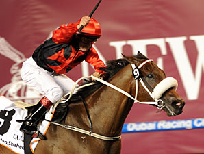 Rocket Man wins the 2011 Dubai Golden Shaheen.