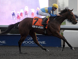 Run in Aruba wins the 2011 Kingarvie Stakes.