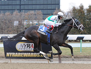 San Pablo wins the 2012 Shots Are Ringing Stakes.