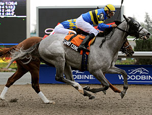 Sand Cove wins the 2008 Ontario Derby.