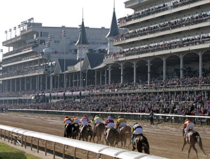 Secret Circle wins the 2011 Breeders' Cup Juvenile Sprint.
