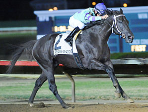 Shadowbdancing wins the 2012 Prairie Meadows Handicap.