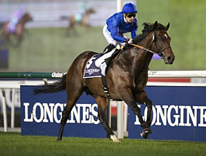 Sharestan wins the 2013 Al Rashidiya Trial.