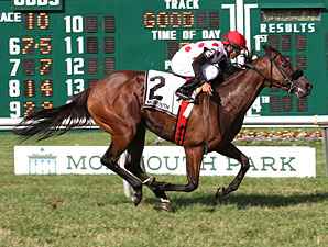 Slew's Exchange wins the Klassy Briefcase Stakes.