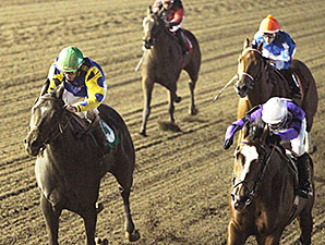Speakfromyourheart wins the 2014 10,000 Lakes Stakes.