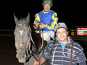 Speakfromyourheart wins the 2014 10,000 Lakes Stakes.