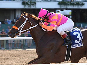 Srumdiddlyumpstious wins the 2012 Smashing Stakes.