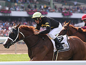 Starstruck wins the Matchmaker Stakes 7/27/2014.