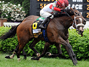 Stephanie's Kitten wins the Distaff Mile at Churchill Downs.