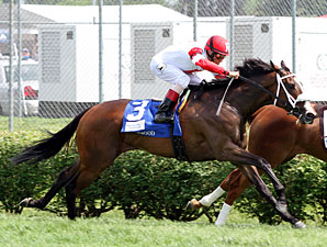 Stephanie's Kitten wins the 2012 Edgewood.