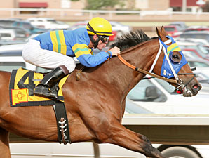 Storms Surprise wins The George Maloof Futurity.