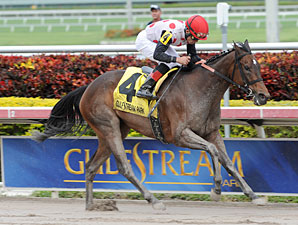 Successful Song wins the 2013 Sunshine Millions Distaff.