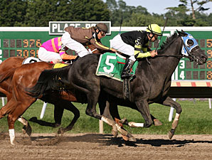Sunday Geisha #5 with Joe Bravo riding won the Trenton Stakes at Monmouth Park in Oceanport, N.J. on Sunday September 13, 2009. 