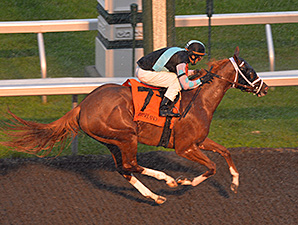 Super Sky wins at Keeneland 10/5/2013.