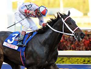 Tackleberry wins the 2011 Sunshine Millions Classic.