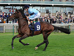 Telescope ridden by Richard Hughes in the British Stallion Studs Supporting British Racing E.B.F. Maiden Stakes.
