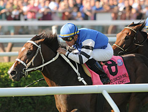 Telling wins the 2010 Sword Dancer.