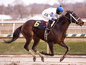 That’s How I Roll ridden by Erick Rodriguez wins the $50,000 Maryland Filly Championship for three-year-old fillies at Laurel Park in Maryland on Friday, Jan. 1, 2010.