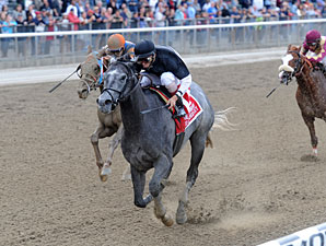 The Lumber Guy wins the 2012 Vosburgh.