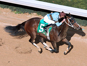 Tiz Miz Sue wins the 2012 Azeri Stakes.