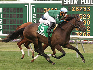 Tottie wins the 2010 Omnibus Stakes.