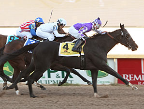 Tourmaline wins the 2011 Remington Park Oaks.