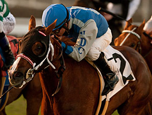 Travesura wins the 2012 Miesque.