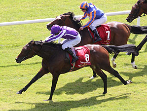 Treasure Beach wins the Irish Derby.