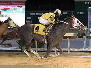 Twin Engine wins the 2015 Blue Ridge Handicap.