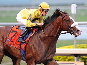 Union Rags in the Fountain of Youth Stakes.
