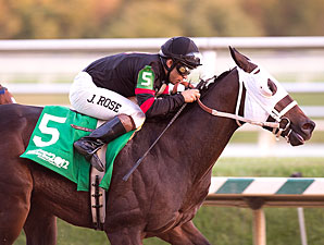 Varborough wins the 2012 Maryland Million Starter Handicap.
