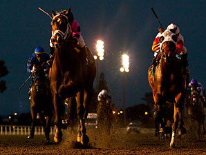 Violence wins the 2012 CashCall Futurity.