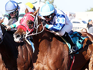 Way to Go Gerda wins the New Mexico Classic Championship Filly.